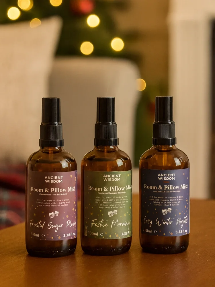 Vonné spreje do miestnosti, na vankúš, Vianočná kolekcia, 100ml