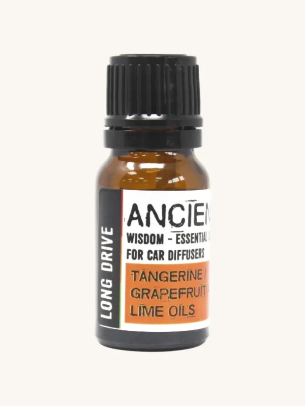 Esenciálny olej pre aroma difuzér do auta, 10ml, aromaterapeutická zmes Dlhá cesta