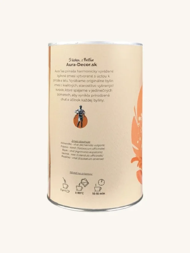 Aura Tea - Cysty, bylinná čajová zmes