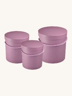 Sada flower boxov ADC-3-20, Mauve Pink