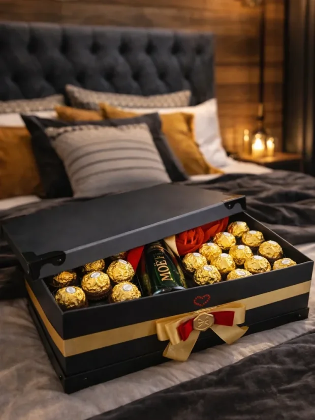 Romantický večer s Moëtom a luxusným darčekovým boxom