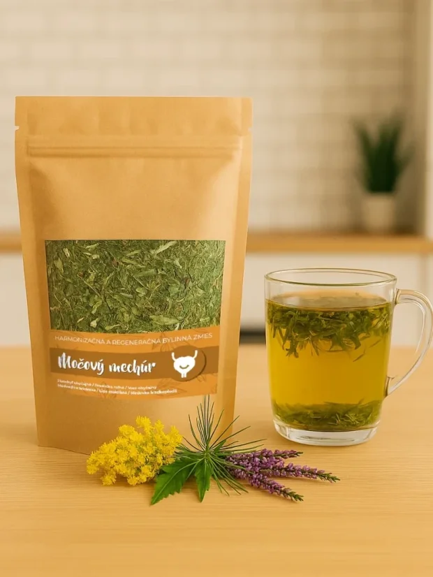 Aura Tea - Močový mechúr, harmonizujúca bylinná zmes, 70 porcií