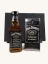 Zestaw prezentowy Jack Daniel's: whisky, szwajcarska czekolada, mydlane róże, pudełko prezentowe
