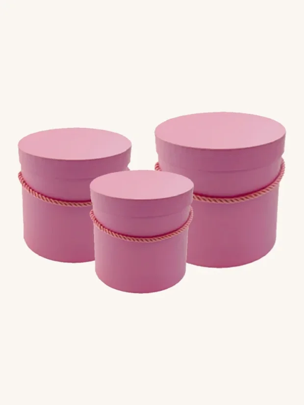 Sada flower boxů ADC-3-20, Pastel Rose