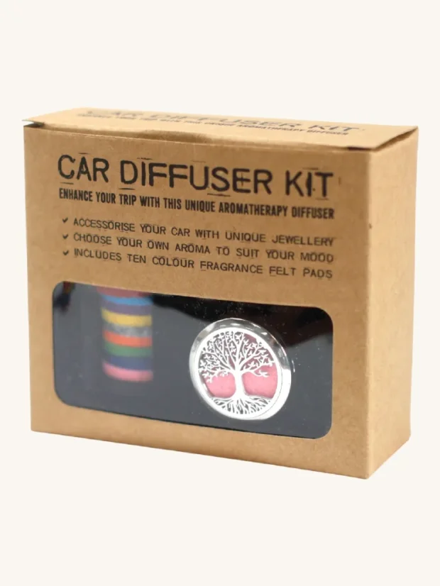 Aroma difuzéry do auta, Kvet života, 30 mm priemer, 10 náhradných vložiek