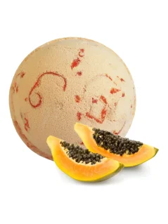 Šumivé bomby do kúpeľa, s extra kokosovým maslom, Tropický raj, 180g, papája