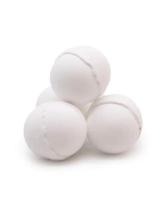 Šumivé bomby do kúpeľa, s éterickými olejmi, 130g, Mäta a Eukalyptus