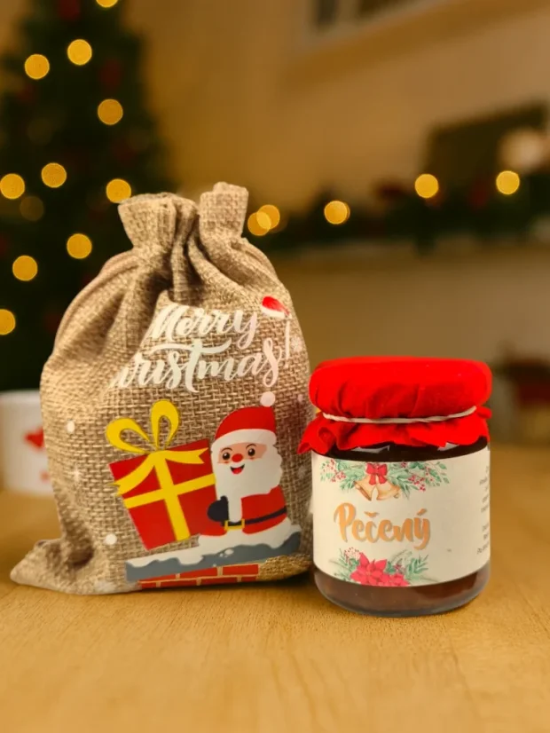 Vianočný box: sypaný čaj + pečený čaj + kvalitná drevená lyžička + darčeková taška - P00294: 3 boxy