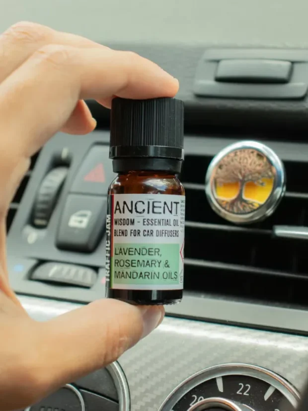Esenciálny olej pre aroma difuzér do auta, 10ml, aromaterapeutická zmes Dlhá cesta