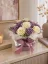 Mydlový flower box Aura Decor No. 15, lila