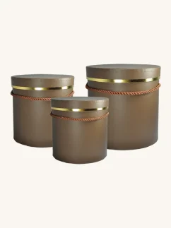 Sada flower boxů ADC-3-20, Mocha Gold
