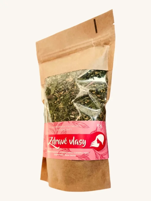 Zdravé vlasy - tonizujúca bylinná zmes, 60 porcií