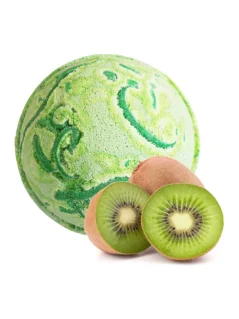 Šumivé bomby do kúpeľa, s extra kokosovým maslom, Tropický raj, 180g, kiwi