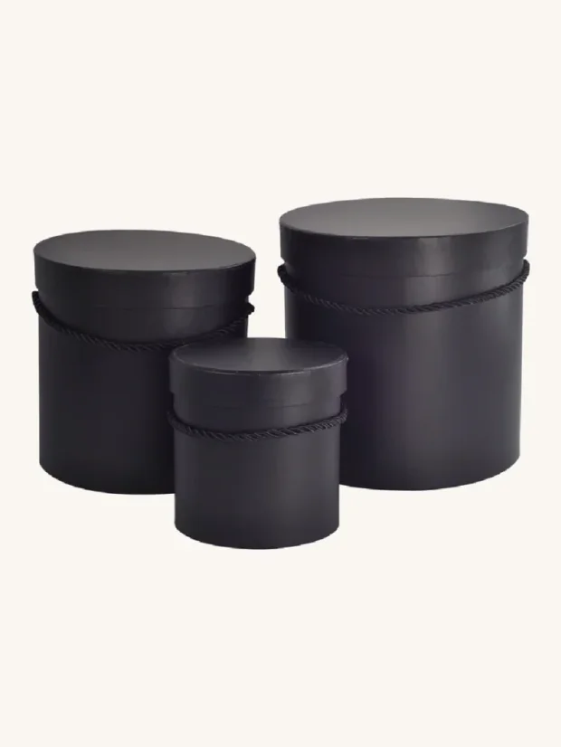 Sada flower boxov ADC-3-20, Midnight Black