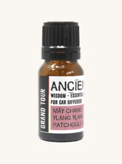Esenciálny olej pre aroma difuzér do auta, 10ml, aromaterapeutická zmes Grand Tour