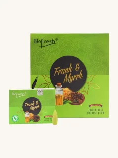Vonné kužele Biofresh, tečúci dym,  40ks/bal, Kadidlo a Myrha