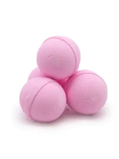Šumivé bomby do kúpeľa, s éterickými olejmi, 130g, Kadidlo a Ruža