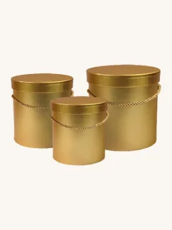 Sada flower boxů  ADC-3-20, Gold