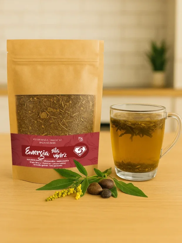 Energia, sila, výdrž - tonizujúca bylinná zmes, 70 porcií