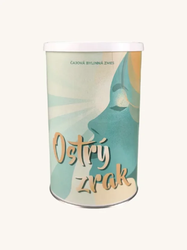 Čajová zmes Ostrý zrak + terapeutický vankúšik na oči