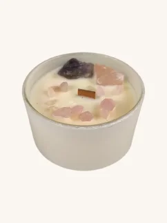 Čakrové sviečky s drahými kameňmi, 7 čakier, Čakra Tretieho Oka