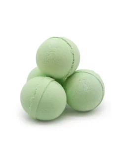 Šumivé bomby do kúpeľa, s éterickými olejmi, 130g, Rozmarín a Tymián