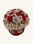 Mydlový flower box Aura Decor No. 17, burgundy