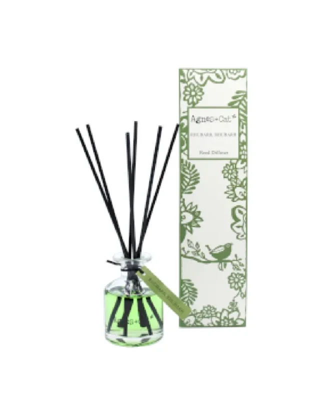 Vonné tyčinky, vonné difuzéry, Agnes + Cat, 140ml - P00123: Rebarbora