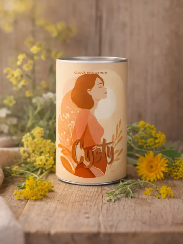 Aura Tea - Cysty, bylinná čajová zmes