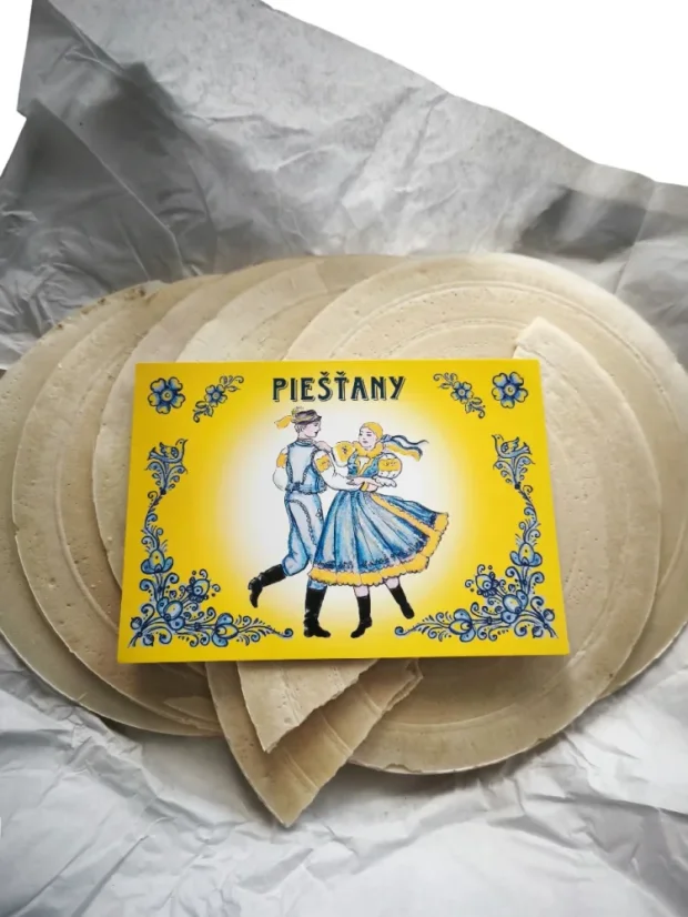 Piešťanské kúpeľné oblátky, 130g, 6 oblátok