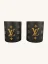 Skleněné sklenice Louis Vuitton, 2ks, černé, matné, v dárkovém boxu