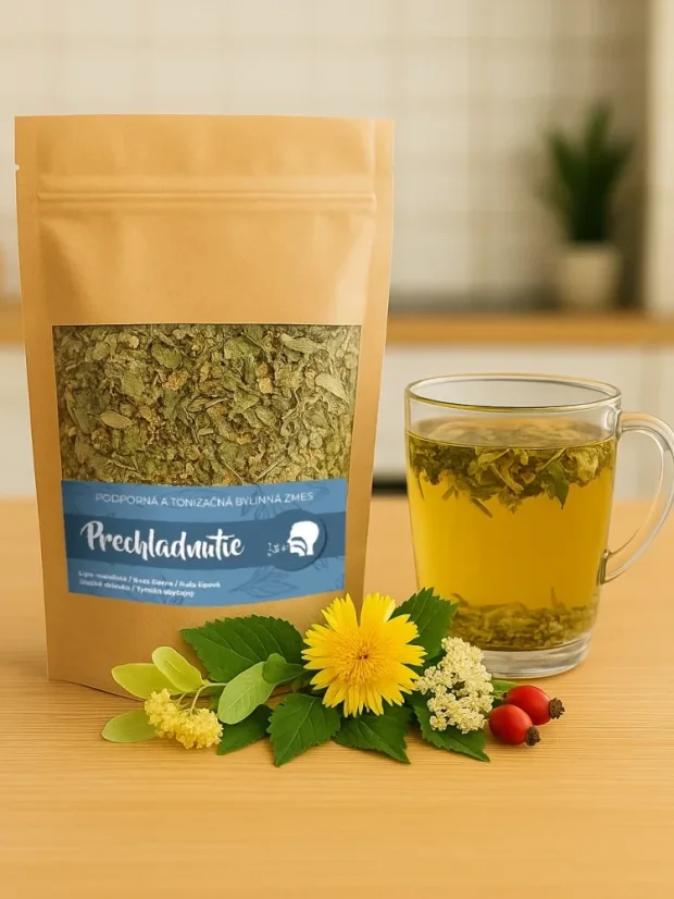 Prechladnutie - tonizujúca bylinná zmes, 70 porcií