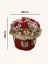 Mydlový flower box Aura Decor No. 17, burgundy