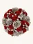 Mydlový flower box Aura Decor No. 17, burgundy