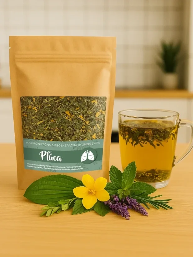 Pľúca - harmonizujúca bylinná zmes, 70 porcií