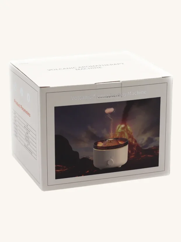 Sopečný aróma difuzér, 560 ml vody, 2 farby