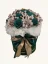Mydlový flower box Aura Decor No. 18, smaragdový