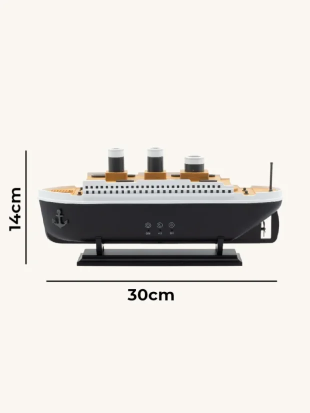 Aróma difuzér Titanic, 450 ml vody, efekt dymenia