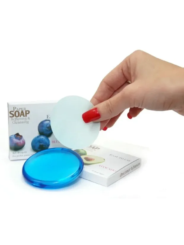 Papierové mydlá, jednorazové, 20 plátkov, rôzne vône