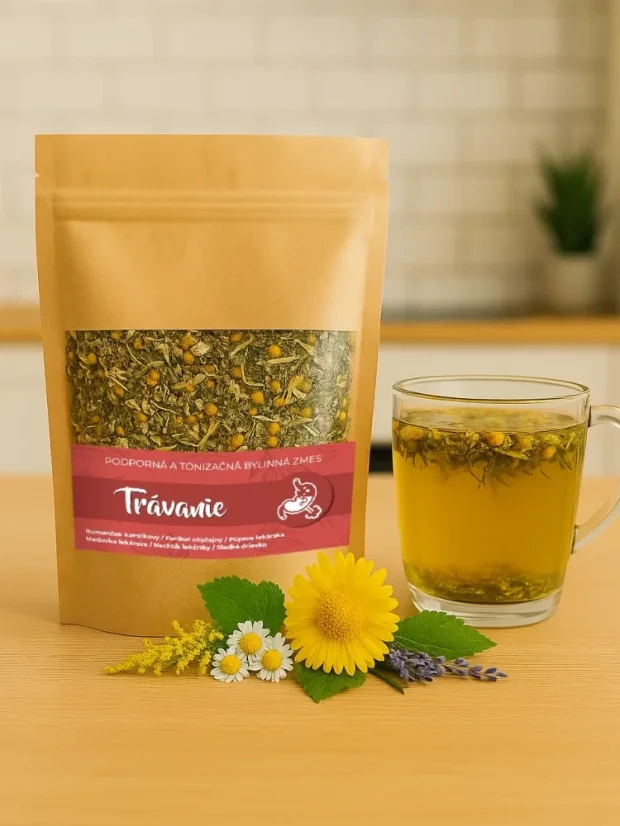 Trávenie - tonizujúca bylinná zmes, 70 porcií