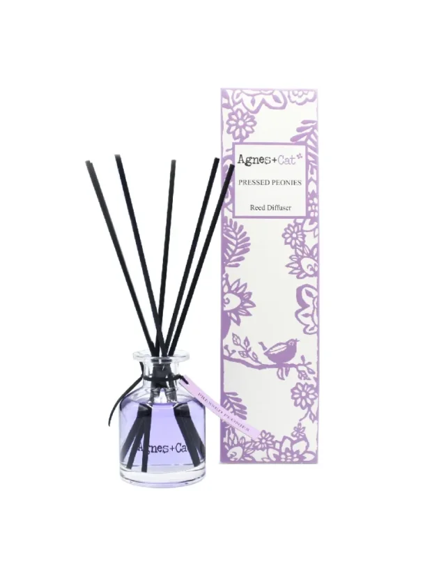 Vonné tyčinky, vonné difuzéry, Agnes + Cat, 140ml - P00123: Pivonka