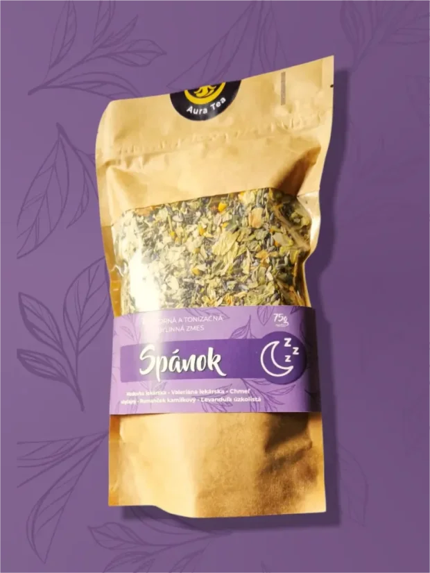 Čaj na spánok - tonizujúca bylinná zmes, 70 porcií