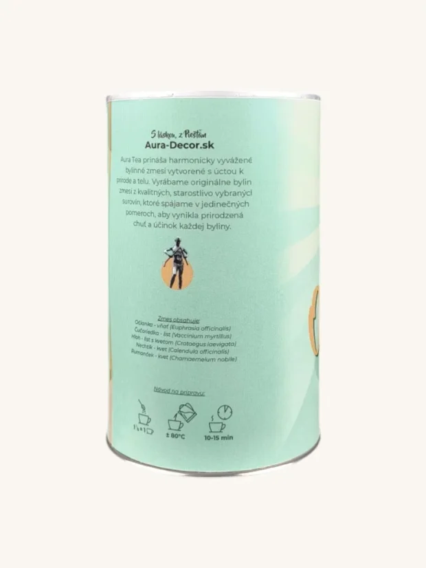 Aura Tea - Ostrý zrak, bylinná čajová zmes, 55g