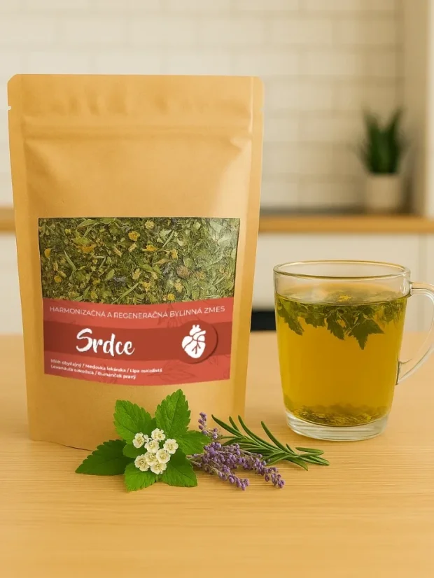 Srdce - harmonizujúca bylinná zmes, 70 porcií