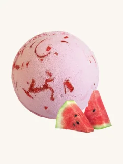 Musująca kula do kąpieli z ekstra masłem kokosowym, Tropikalny raj, 180 g, melon