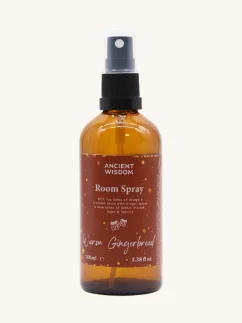 Świąteczny spray do pomieszczeń i na poduszkę, Ciepły Piernik, 100 ml