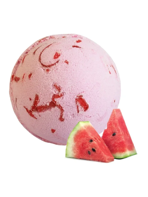 Šumivé bomby do kúpeľa, s extra kokosovým maslom, Tropický raj, 180g, melón