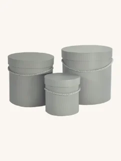 Sada flower boxov ADC-3-20, Silver Grey