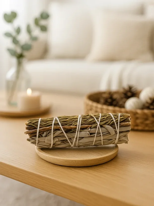 Vydymovací zväzok, dĺžka 10cm, Biela Šalvia, Dračia krv, Rozmarín, Levanduľa