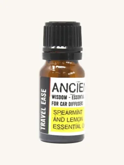 Esenciálny olej pre aroma difuzér do auta, 10ml, aromaterapeutická zmes Pokojná cesta